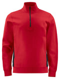 ProJob 2128 SWEATSHIRT ½ ZIP – Red