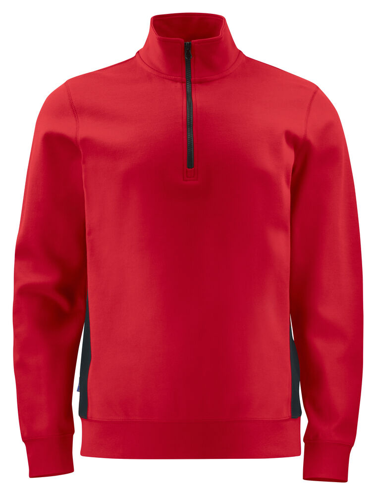 ProJob 2128 SWEATSHIRT ½ ZIP – Red