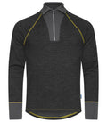 ProJob 3110 Undertrøye Zip – Black Melange