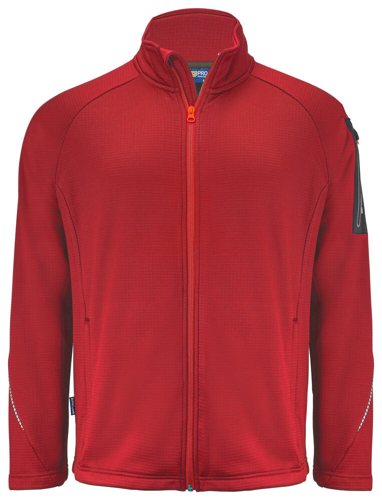 ProJob 3319 Mikrofleecejakke – Red
