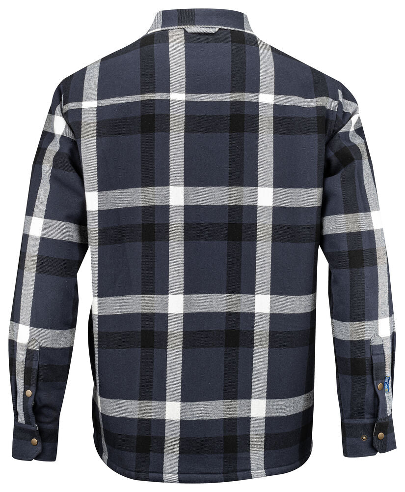 ProJob 5213 Flanellskjorte Foret – bakside