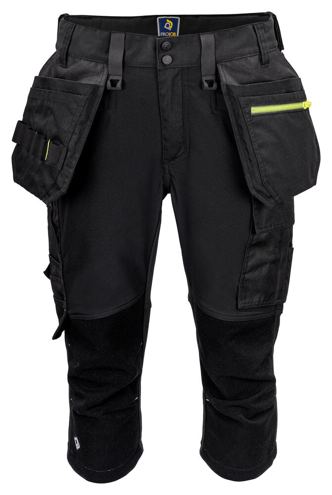 ProJob 5557 Piratbukse stretch – Black