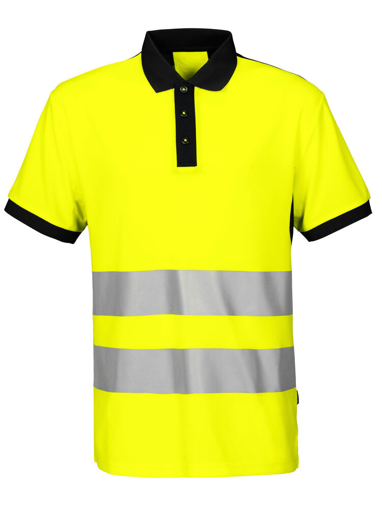 ProJob 6008 Piké EN ISO 20471 Kl 2 – Yellow/Black