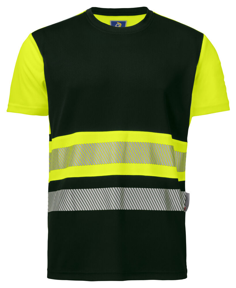 ProJob 6020 T-skjorte EN ISO 20471 Kl 1 – Yellow/Black