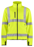 ProJob 6105 Lett softshelljakke EN ISO 20471 Kl 3 – Yellow/Black