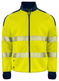 ProJob 6109 Sweatshirt EN ISO 20471 Kl 3/2 – Yellow/Navy