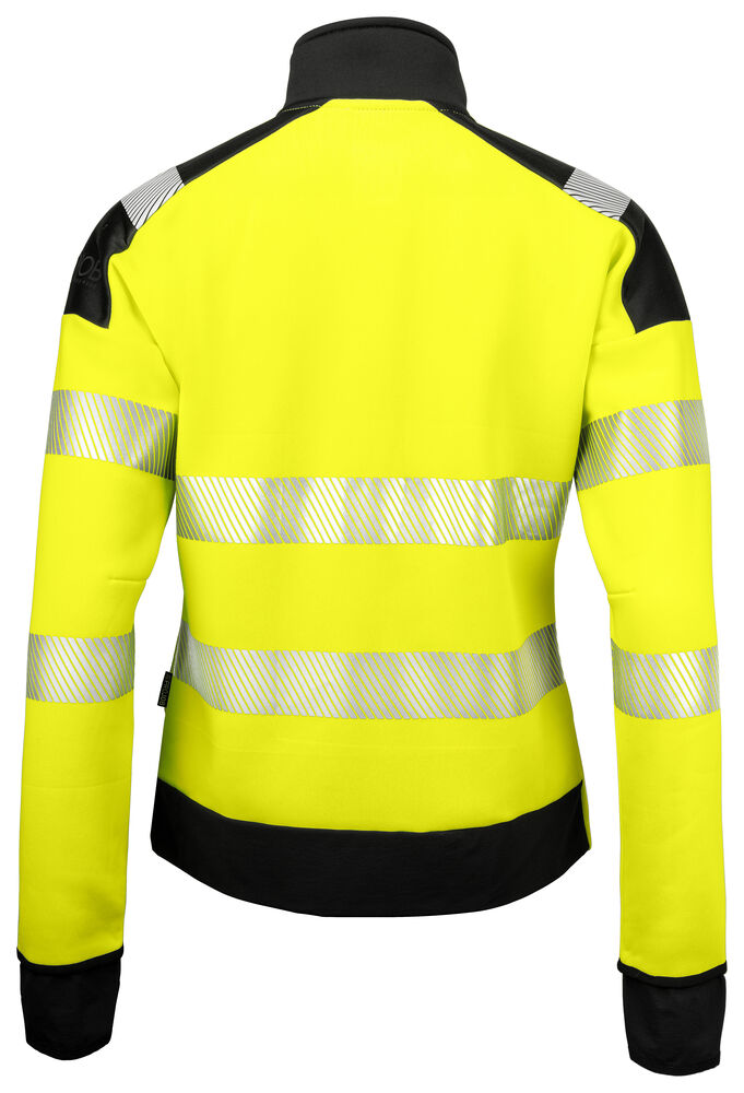 ProJob 6111 Sweatshirt Dame EN ISO 20471 Kl 3/2 – bakside