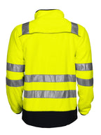 ProJob 6303 Fleecejakke EN ISO 20471 Kl 3/2 – bakside