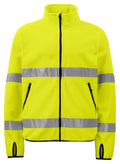 ProJob 6327 Fleecejakke EN ISO 20471 Kl 3 – Yellow/Black