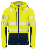 ProJob 6416 Skalljakke EN ISO 20471 Kl 3/2 – Yellow/Navy