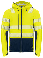 ProJob 6416 Skalljakke EN ISO 20471 Kl 3/2 – Yellow/Navy