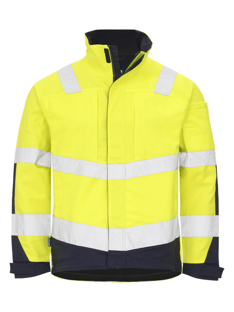 ProJob 6427 Fôret Hi-Vis Jakke – Yellow/Navy