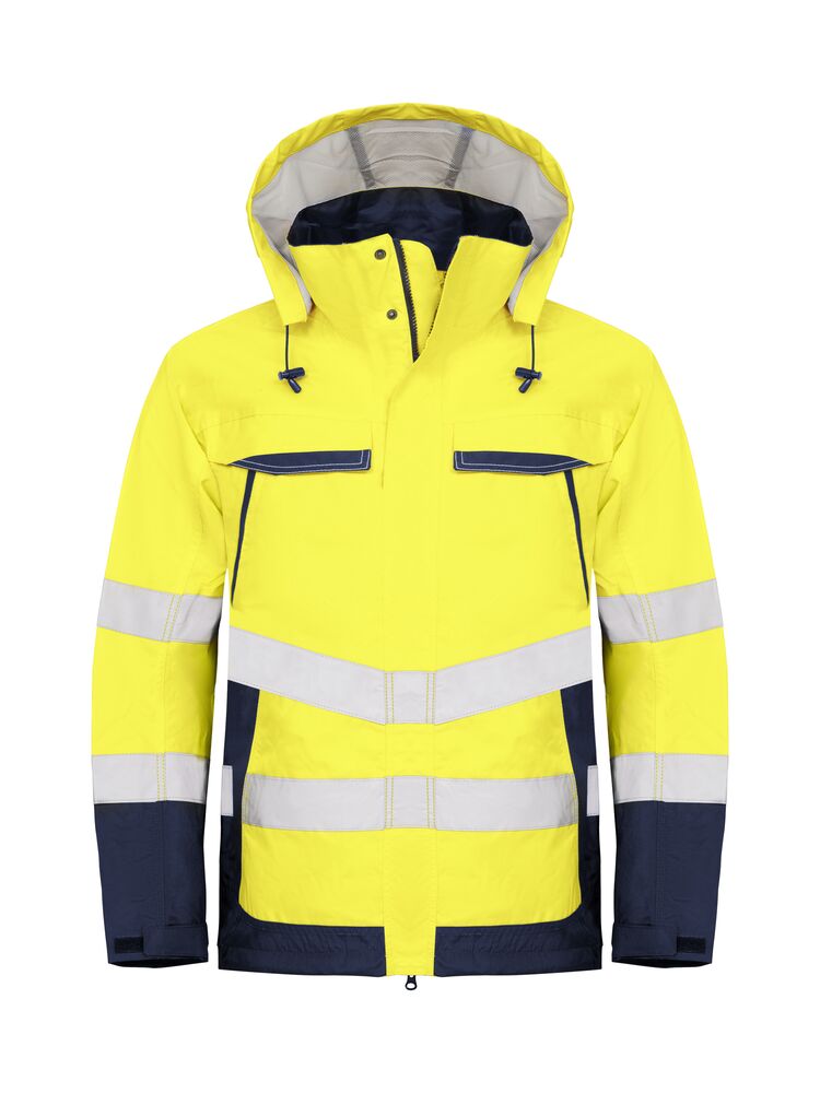 ProJob 6440 Skalljakke EN ISO 20471 Kl 3 – Yellow/Navy