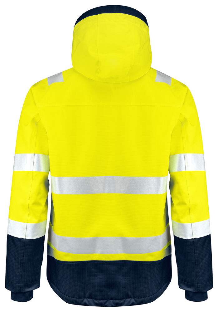 ProJob 6453 Funksjonsjakke EN ISO 20471 KLASSE 3 Fôret – bakside