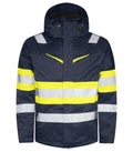 ProJob 6454 Funksjonsjakke EN ISO 20471 Klasse 1 – Yellow/Navy