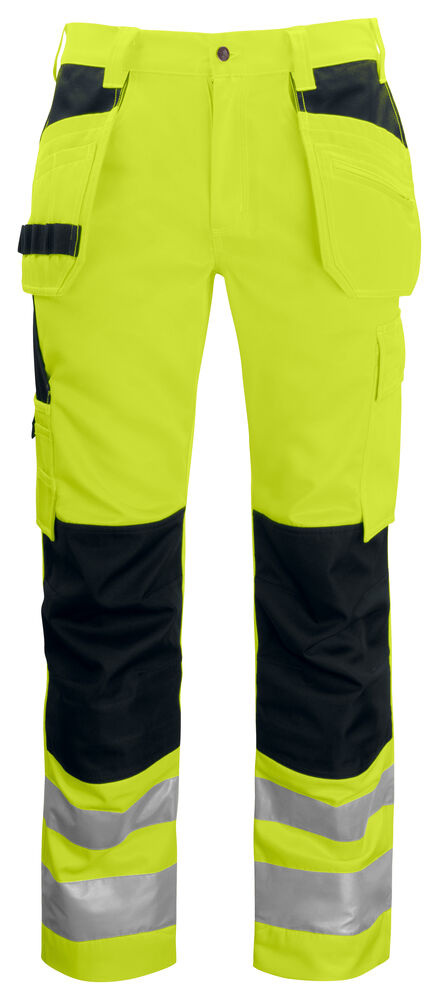 ProJob 6531 Håndverksbukse EN ISO 20471 Kl 2 – Yellow/Black