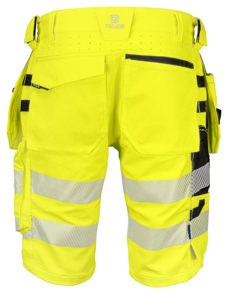 ProJob 6575 Shorts Stretch EN ISO 20471 Kl 2/1 – bakside