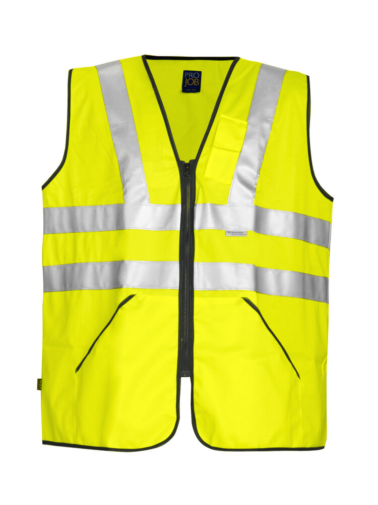 ProJob 6702 Refleksvest EN471 Kl 3 – Yellow