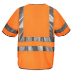 ProJob 6707 Refleksvest EN ISO 20471 Kl 3 – bakside