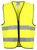 ProJob 6709 Refleksvest EN ISO 20471 Kl 2 – Yellow/Black