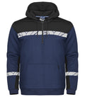 ProJob 7104 Hettegenser 1/2 Zip – Navy/Black