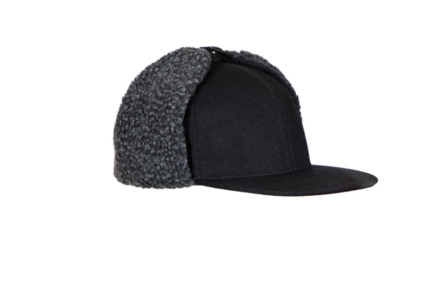 ProJob 9082 Caps Med Øreklaffer – Black