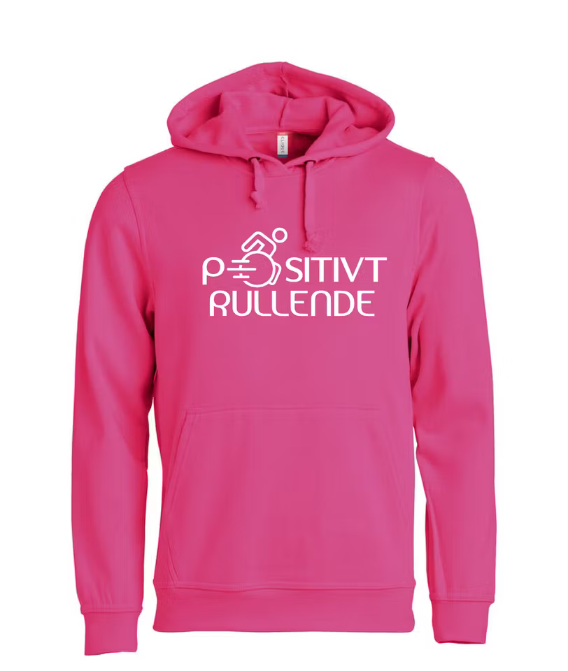 Positivt Rullende hoodie