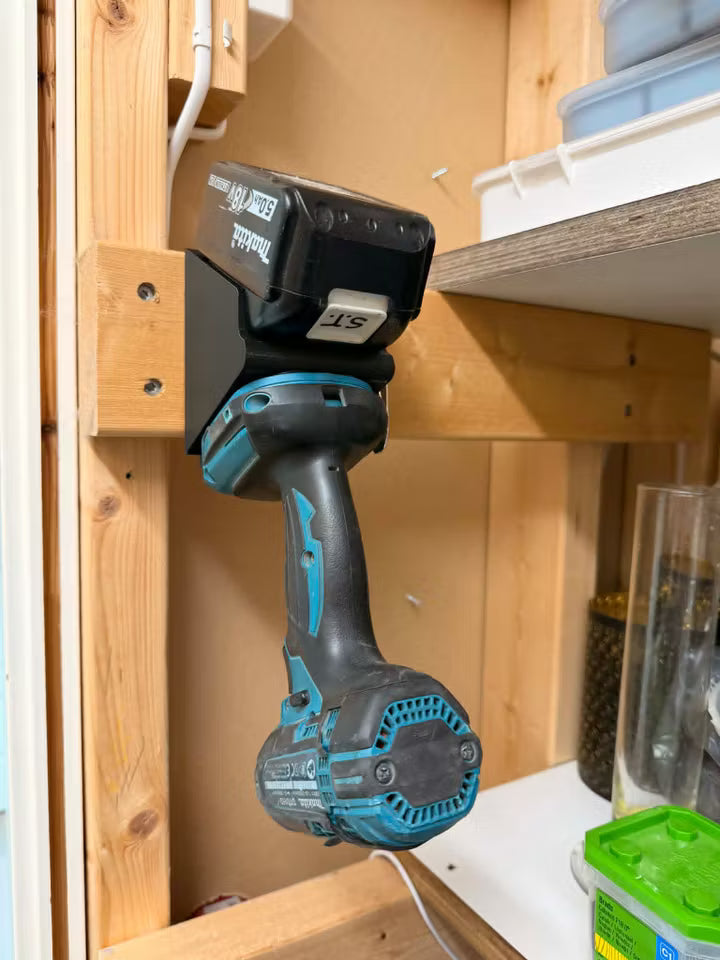 Batteri + verktøy feste