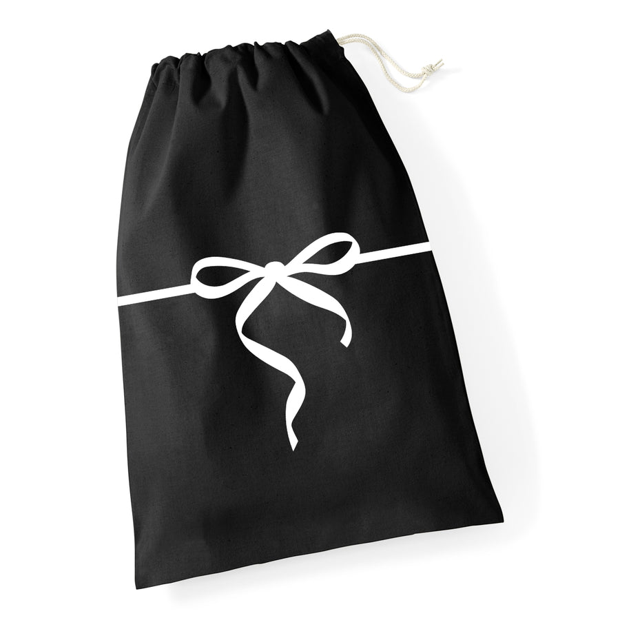 Westford Mill Cotton Stuff Bag Gave – Black/White
