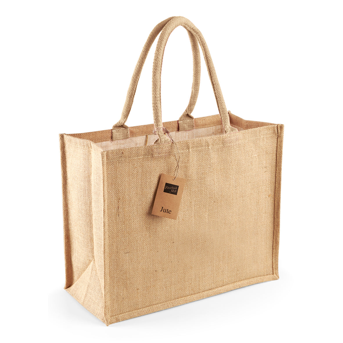 Westford Mill Jute Classic Shopper – Natural