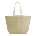 Westford Mill Soft washed jute beach bag – Natural