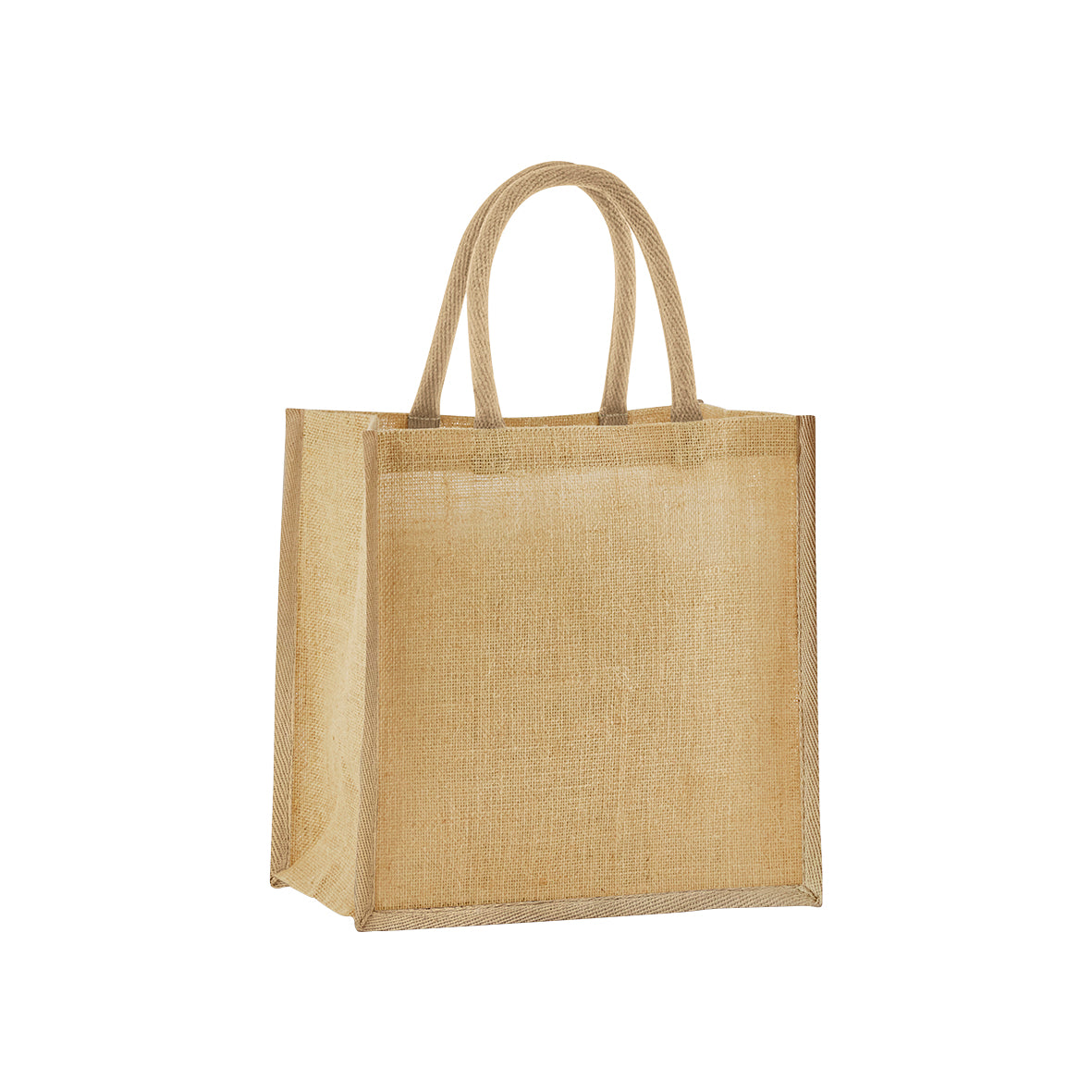 Westford Mill Natural starched jute mini gift bag – Natural