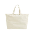 Westford Mill Oversized Heavy Duty Canvas Tote Bag – Natural
