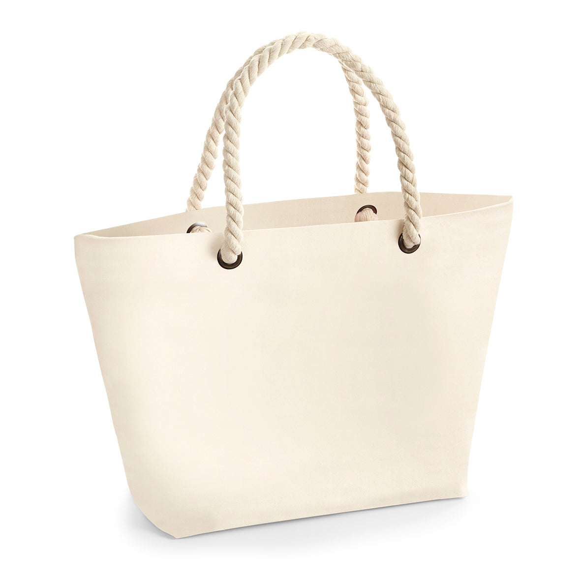 Westford Mill Nautical Beach Bag – Natural