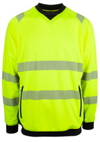 YOU Dalby Crew Neck – Safety Gul