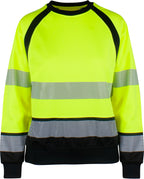 YOU Frontline crew neck – dame – Safety Gul